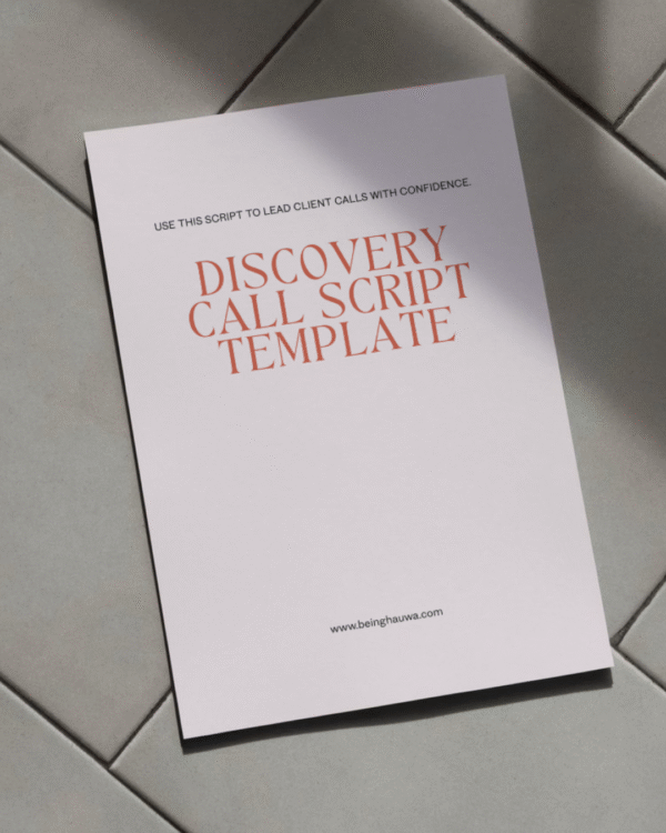 Discovery Call Script Template
