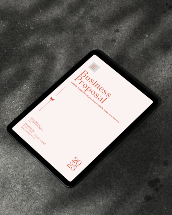 Project Brief Template
