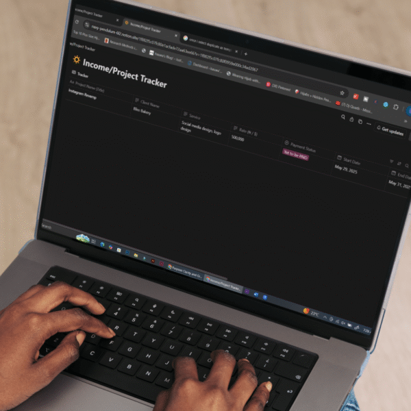 Income Project Tracker