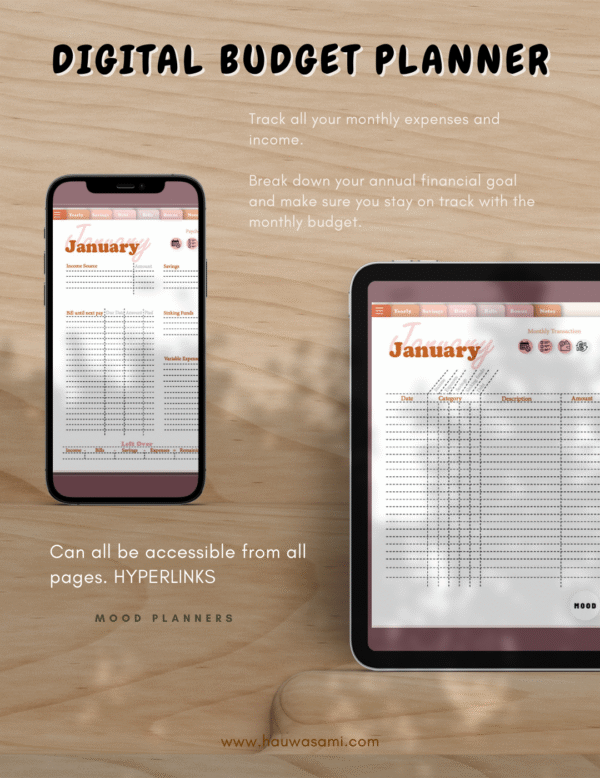 Annual Budget Digital Planner - Image 10