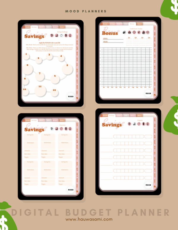 Annual Budget Digital Planner - Image 9