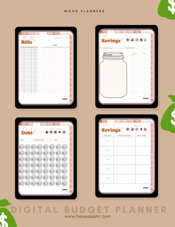 Annual Budget Digital Planner - Image 8